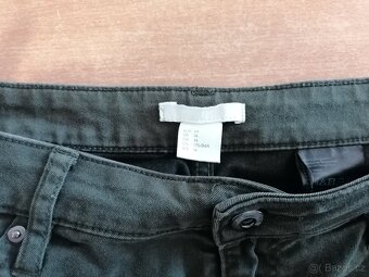 dámské džíny z H&M 44 zelené - 3