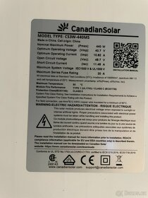 Solární elektrárna 6,5kW - Střídač + 6x panel - 3