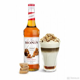 Nespresso Monin sirupy karamel + vanilka + kapsle Nespresso - 3