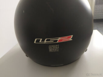 Přilba na skůtr LS2 černá - 3