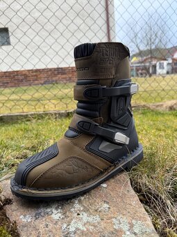 Boty na motorku Forma Terra Evo Low hnědé - 3