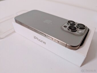 Apple iPhone 15 PRO 128GB Titan jako NOVÝ - 3