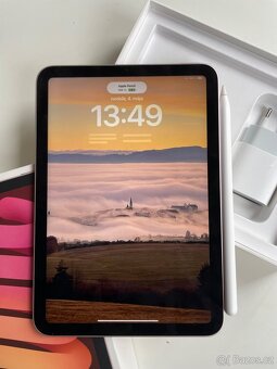 Prodám iPad mini 6 64 GB Rose gold + Apple Pencil 2. gen. - 3