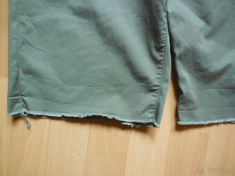 pánské Carhartt khaki zelené kraťasy rifle elast. 36/L-XL p. - 3