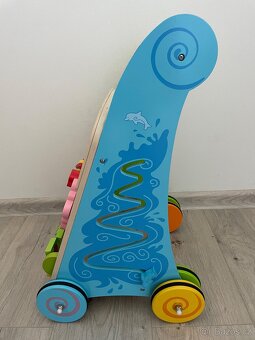 Dřevěné multifunkční chodítko - 3