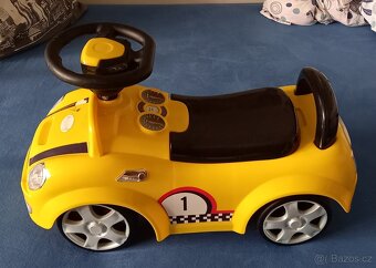 Odrážedlo žluté auto - 3