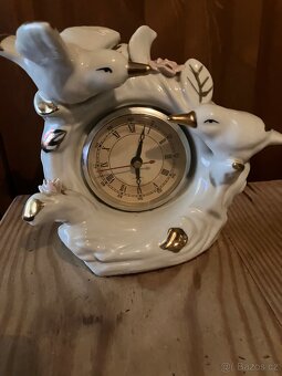 Porcelánové hodiny - 3