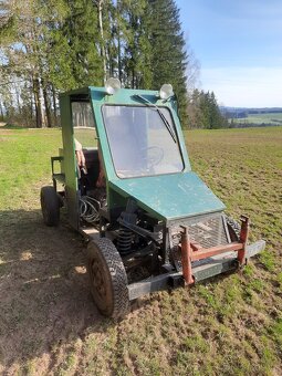 Traktor domácí výroby 4x4 - 3