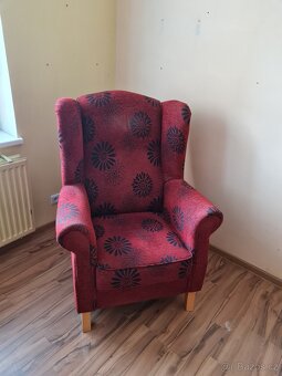 Postel/gauč a křesla na prodej - 3