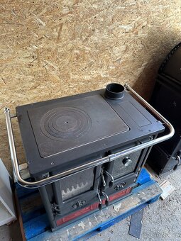 Krbová kamna - sporák a trouba La nordica Rosetta - 3