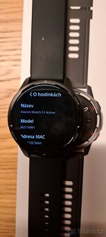 Prodám chytré hodinky Xiaomi Watch S1 Active - černé - 3