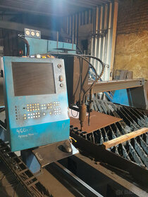 Pálící stroj EVDR 31 + stůl 6 x 2 m autogen. - 3