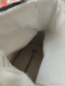 Flitrové tenisky, nové, Rainbow, v. 40 -uvedeno 41 - 3