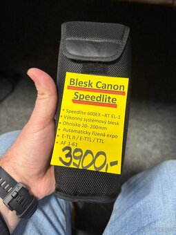 Blesk Canon Speedlite 600ex-rt - 3