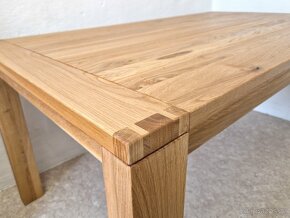 Nový masivní dubový stůl - 3