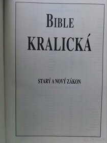 Bible kralická - 3