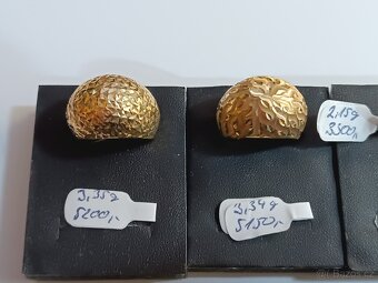 Zlaté prsteny 585/1000 14kt - 3