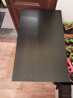 Ikea komoda Malm černá 4 zásuvky - 3