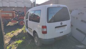 VW Caddy dlouhá a krátká verze na náhradní díly - 3