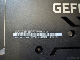 MSI rtx 3060ti, 8gb - 3