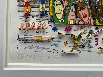 James Rizzi Originál 3D - VESNICE PRO SVĚT - 1996 - AP XXV11 - 3