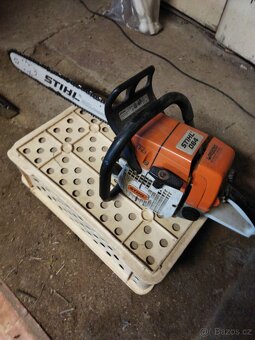 Pořezová lavice + pila stihl 064 - 3