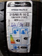 215/65R16" C. Matador. Letní. 1ks. - 3