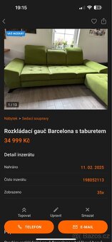 Set - Sedací a jídelní souprava; skříňka - 3