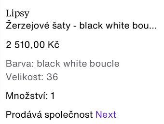 Šaty Lipsy, vel.36, NOVÉ - 3