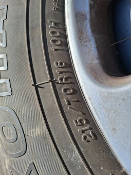 Gumy na ASX origo 215/70 R16 letni - 3