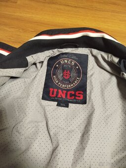 Uncle Sám tmavě modrá s bílo červenými pruhy tenká 3XL - 3