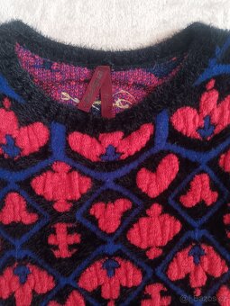 Desigual luxusní svetr vel.38/40 - 3