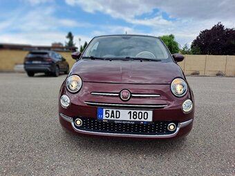 Fiat 500 1.2i 51 kw, r.v. 12/2015, najeto 68000 km. - 3