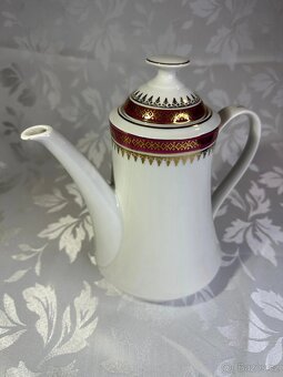 Starožitný porcelánový čajový servis z Bohemie, český, 50+ l - 3