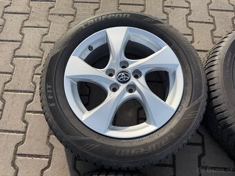 4x al kola 5x114.3 17 + pneu zimní 215/60 R17 - 3