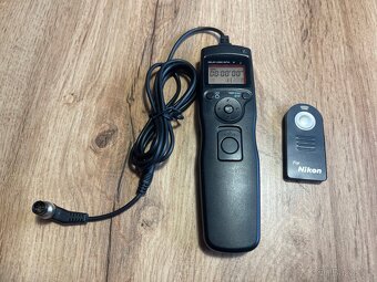Dálková spoušť s časovačem pro Nikon, drátová+ infra - 3