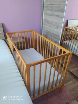 dětská dřevěná postýlka Bobas - 3
