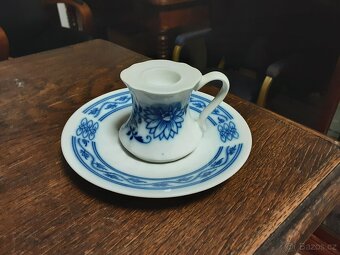 Cibulkový svícen s talířkem - 3