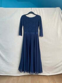 SWING Koktejlové šaty, Marine Modrá, vel 36 - 3