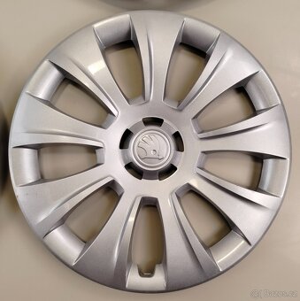 Originální poklice Škoda 4ks velikost 17" - 3