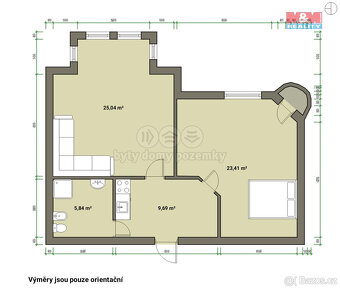 Pronájem bytu 2+1, 65 m², Mariánské Lázně, ul. Karlovarská - 3