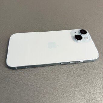 Modrý iPhone 15 128GB, jako nový, záruka - 3