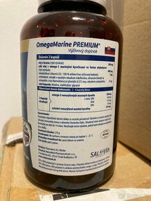 OmegaMarine premium + vitamín D - 3