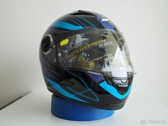 Helma na skútr, motorku, Scorpion EXO-490 NOVA, v.M - 3