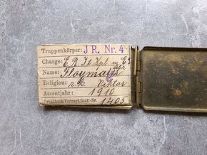C.aK.rakouská ID známka Hoch und Deutschmeister - 3