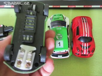 Autodráha CARTRONIC 8023-dva druhy kolejí. v Jihlava - 3