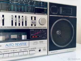Radiomagnetofon Sanyo C50, rok 1983 - 3
