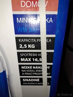 Mini pračka Hyundai WM 300 - 3