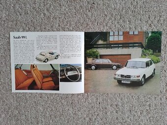 Prospekt osobních automobilů SAAB 1974, firemní, dobový - 3