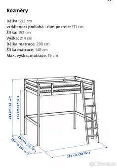 Patrová postel Ikea Stora - 3